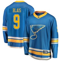 Men's Fanatics Branded St. Louis Blues Sammy Blais Blue Alternate Jersey - Breakaway