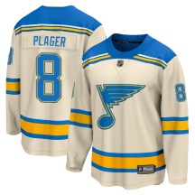 Youth Fanatics Branded St. Louis Blues Barclay Plager Cream 2022 Winter Classic Jersey - Breakaway