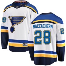 Men's Fanatics Branded St. Louis Blues MacKenzie MacEachern White Mackenzie MacEachern Away Jersey - Breakaway