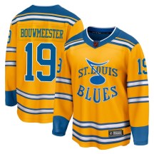 Youth Fanatics Branded St. Louis Blues Jay Bouwmeester Yellow Special Edition 2.0 Jersey - Breakaway