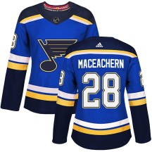 Women's Adidas St. Louis Blues MacKenzie MacEachern Blue Mackenzie MacEachern Home Jersey - Authentic