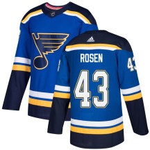 Youth Adidas St. Louis Blues Calle Rosen Blue Home Jersey - Authentic