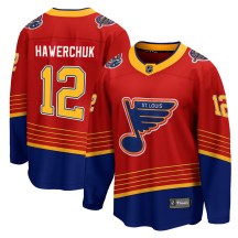 Youth Fanatics Branded St. Louis Blues Dale Hawerchuk Red 2020/21 Special Edition Jersey - Breakaway