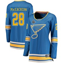 Women's Fanatics Branded St. Louis Blues MacKenzie MacEachern Blue Mackenzie MacEachern Alternate 2019 Stanley Cup Final Bound Jersey - Breakaway