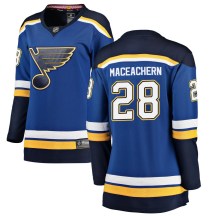 Women's Fanatics Branded St. Louis Blues MacKenzie MacEachern Blue Mackenzie MacEachern Home Jersey - Breakaway
